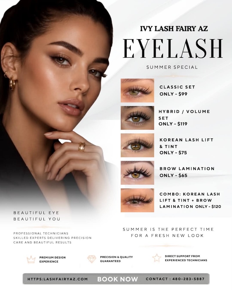 Summer eyelash special promotion
